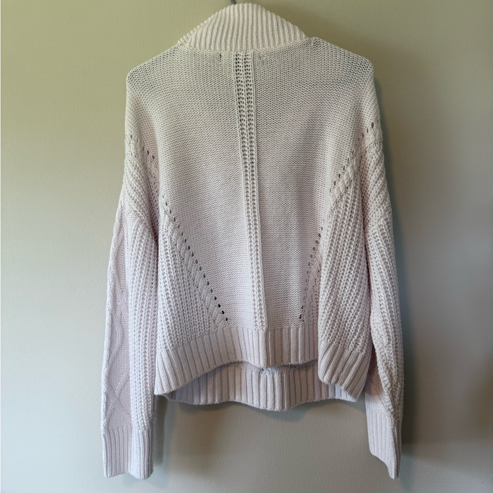 Skull Cashmere Lyndsay cable knit half zip sweater - Picture 4 of 4